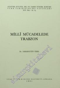 Milli Mücadelede Trabzon -        1991