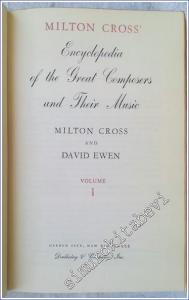 Milton Cross' Encyclopedia of the Great Composers and Their Music (2 Volumes Set) -        1953