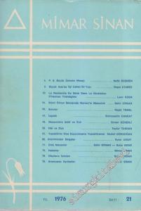Mimar Sinan Dergisi - 21       1976