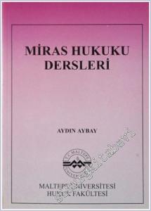 Miras Hukuku Dersleri -        2000