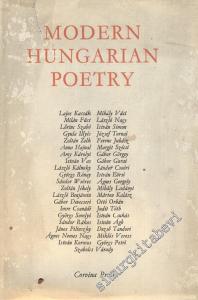 Modern Hungarian Poetry - Harcover -        1974