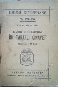 Morg Sokağında İki Taraflı Cinayet -        1937
