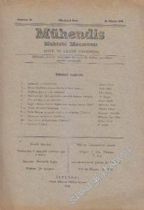 Mühendis Mektebi Mecmuası - Sayı: 44    Yıl: 4  II. Kanun