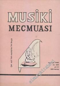 Musiki Mecmuası - Sayı: 209    17  Temmuz