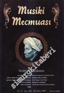 Musiki Mecmuası = The Music Magazine: Aylık Müzikoloji Dergisi Farabi ve Kazakistan - Sayı: 466    52  Güz / Ekim