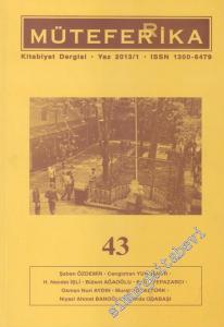 Müteferrika Kitabiyat Dergisi - Sayı: 43      Yaz