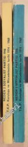 Neden 2 Sosyalist Partisi 1946: TKP Kuruluşu ve Mücadelesinin Tarihi (1914 - 1960) Cilt 1-2 -        1976