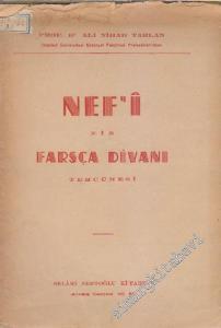 Nefi'nin Farsça Divanı Tercümesi -