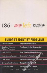 New Left Review - Case: Europe's Identity Problems - Sayı: 186      March - April
