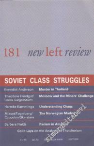New Left Review - Case: Soviet Class Struggles - Sayı: 181      May - June 1990