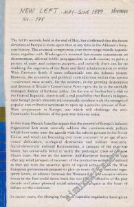 New Left Review - Case: The Future Of Europe - Sayı: 175      May - June