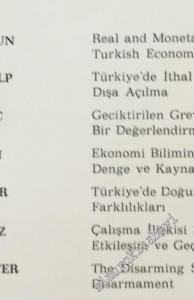 ODTÜ Gelişme Dergisi - METU Studies in Development - Sayı: 1 / 2  Cilt: 7