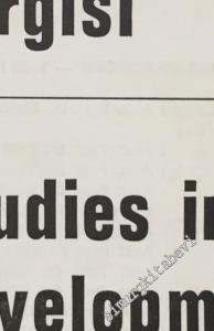 ODTÜ Gelişme Dergisi - METU Studies in Development - Sayı: 12      Yaz