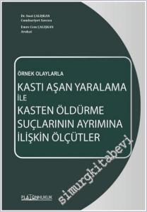 Örnek Olaylarla Kastı Aşan Yaralama İle Kasten Öldürme Suçlarının Ayrımına İlişkin Ölçütler -        2026