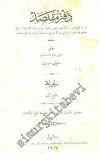 OSMANLICA: Defter - i Muktasid 3 Cilt [ Takım ] -