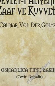 OSMANLICA Devlet-i Aliyenin Zaaf ve Kuvveti (Tıpkıbasım) -