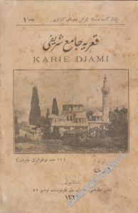 OSMANLICA: Kariye Cami-i Şerifi -