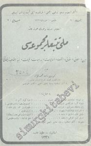 OSMANLICA: Milli Tetebbular Mecmuası Cild: 1, Sayı: 2 ila 3, Cild: 2, Sayı: 4 ila 5 -   1
