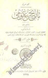 OSMANLICA: Tarih - i Umumi 5. ve 6. Cilt  -