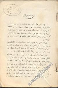 OSMANLICA: Tarih Musahabeleri -