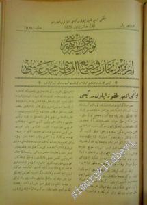 OSMANLICA Türkiye Cumhuriyeti İzmir Ticaret ve Sanayi Odası Mecmuası -        1928