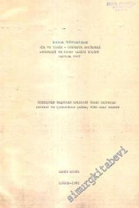Özellikle Taşpınar Halıları Alınarak Kayseri ve Çevresinde Çağdaş Türk Halı Sanatı (Doktora Tezi) -