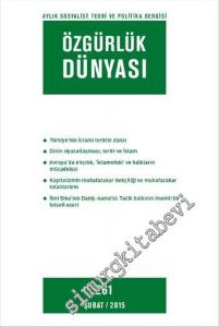 Özgürlük Dünyası Aylık Sosyalist Teori ve Politika Dergisi - Sayı: 261      Şubat