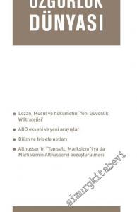 Özgürlük Dünyası Aylık Sosyalist Teori ve Politika Dergisi - Sayı: 282      Kasım