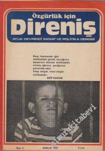 Özgürlük İçin Direniş Aylık Devrimci Sanat ve Politika Dergisi - 2      Aralık