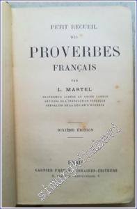 Petit Recueil des Proverbes -