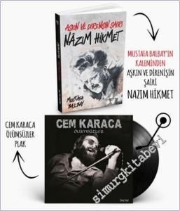Plaklı Kitaplar - Aşkın ve Direnişin Şairi Nazım Hikmet - Cem Karaca - Ölümsüzler Plak -        2026