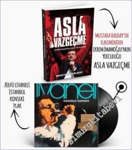 Plaklı Kitaplar - Asla Vazgeçme - Livaneli İstanbul Konseri -        2026