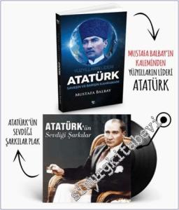 Plaklı Kitaplar - Atatürk : Atatürk'ün Sevdiği Şarkılar Plak / Yüzyılların Lideri Atatürk -        2026