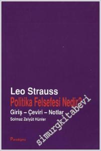Politika Felsefesi Nedir - Çeviri Giriş Notlar -        2000