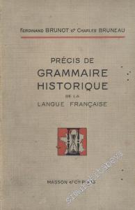 Précis De Grammaire Historique De La Language Française -
