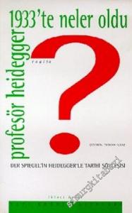 Profesör Heidegger, 1933'te Neler Oldu? -        1995