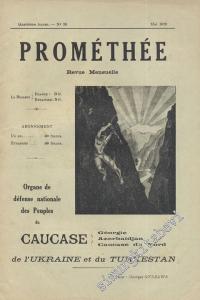 Prométhée - Organe de défense nationale des  Peuples du Caucase de l'Ukraine et du Turkestan -