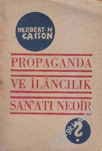 Propaganda ve İlancılık San'atı Nedir ? -        1930