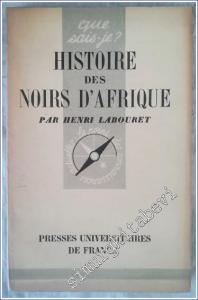 Que Sais - Je - Histoire des Noirs d'Afrique -        1950
