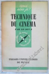 Que Sais - Je ? Technique du Cinéma -        1956