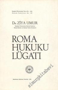 Roma Hukuku Lügatı -