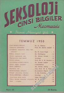 Seksoloji - Cinsi Bilgiler Mecmuası - İkinci  Neşriyat Yılı - Sayı: 16    3  Temmuz