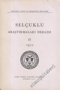 Selçuklu Araştırmaları Dergisi - 2       1970