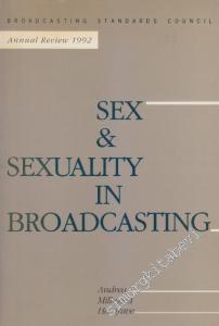 Sex And Sexuality İn Broadcasting -        1992