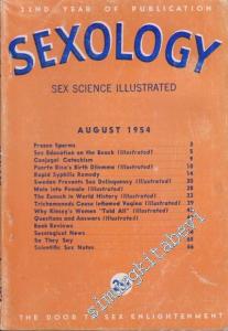 Sexology: Sex Science Illustrated - An Autoritative Guide to Sex Education - August 1954, Vol. 21, No: 1