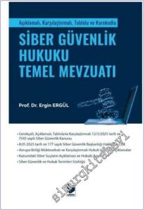 Siber Güvenlik Hukuku Temel Mevzuatı -        2025