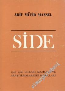 Side: 1947 - 1966 Yıları Kazıları ve Araştırmalarının Sonuçları -        1978