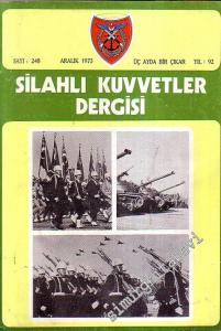 Silahlı Kuvvetler Dergisi - Sayı: 248, Yıl: 92, Aralık 1973