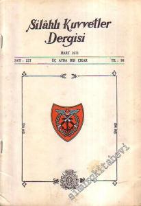 Silahlı Kuvvetler Dergisi - Üç Ayda Bir Çıkar - Sayı: 237, Yıl: 90, Mart 1971