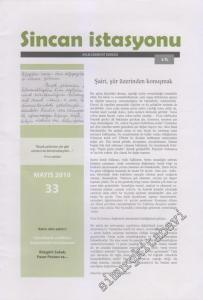 Sincan İstasyonu: Aylık Edebiyat Dergisi - Sayı: 33      Mayıs